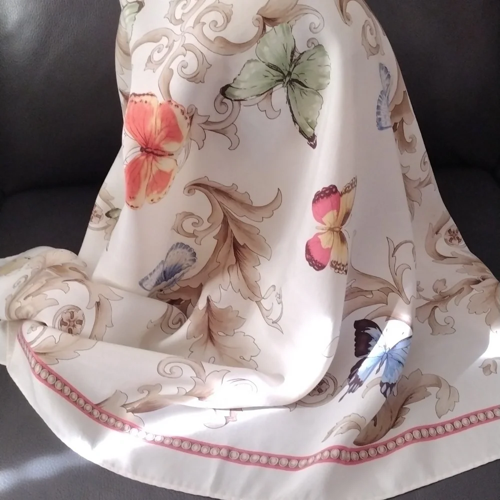 Vintage Scarf Butterflies